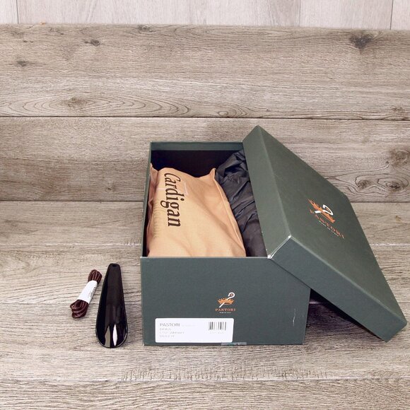 *NIB* $550 Pastori DI BIANCO Didius US 9 M Italian Chukka Whiskey *add $15 Trees main image 10
